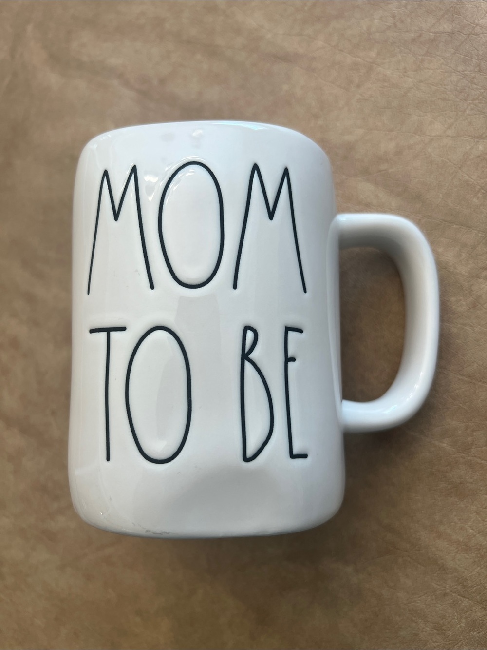 Rae Dunn “Mom to Be” Mug Pregnancy Baby Shower Gift